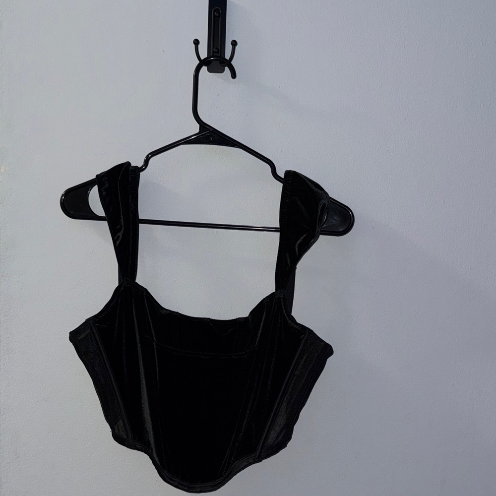 Victoria's Secret Velvet Corset